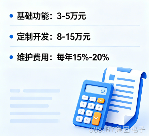 2026小程序开发费用一览表个人 / 企业 / 多端报价全解析（888.BY集团电子）