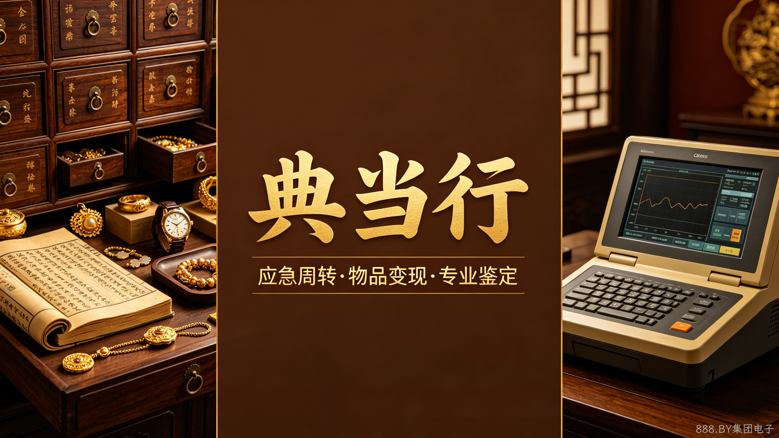 典当行业官网定制案例｜888.BY集团电子打造合规信任型门户